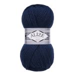 Пряжа Alize (Ализе) Superlana Maxi / уп.5 мот. по 100 г, 100м, 058 темно-синий A