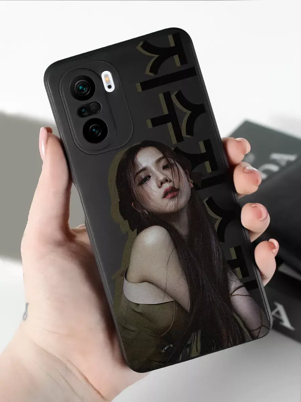 Чехол на Xiaomi Poco F3, С Принтом Рисунком Поко Ф3
