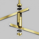 Основание на штанге Maytoni Accessories for tracks Flarity TRA159C-D1-BS
