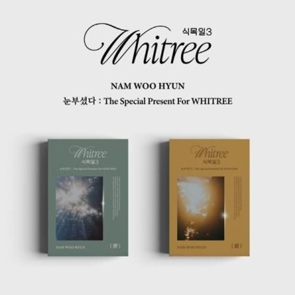 Альбом NAM WOO HYUN - : The Special Present For WHITREE 3 2 Version SET
