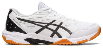 Мужские кроссовки для бадминтона/сквоша Asics Gel-Rocket 11 - белый/чистый серебристый