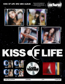 Альбом KISS OF LIFE - LOSE YOURSELF 3rd Mini Album JEWEL RANDOM Version