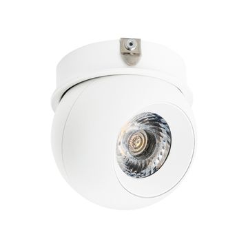 Встраиваемый точечный светодиодный светильник 9W 4000K 217064 белый InteroBall Lightstar