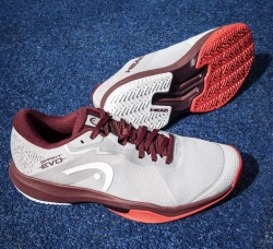 Теннисные кроссовки Head Sprint Evo 4.0 - light grey/red