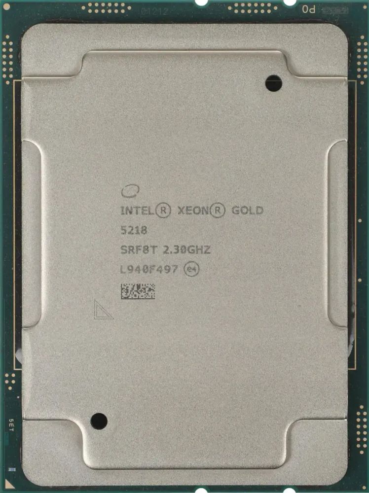 Процессор Intel Xeon Gold 5218 LGA3647 16x2300 МГц SRF8T