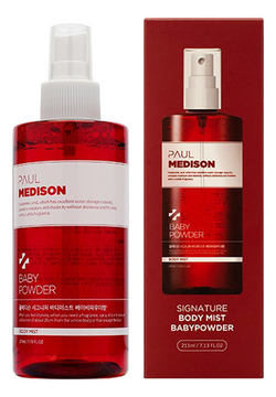 PAUL MEDISON Мист для тела с гиалуроновой кислотой и ароматом белого мускуса - Body Mist Wthite Musk , 211мл