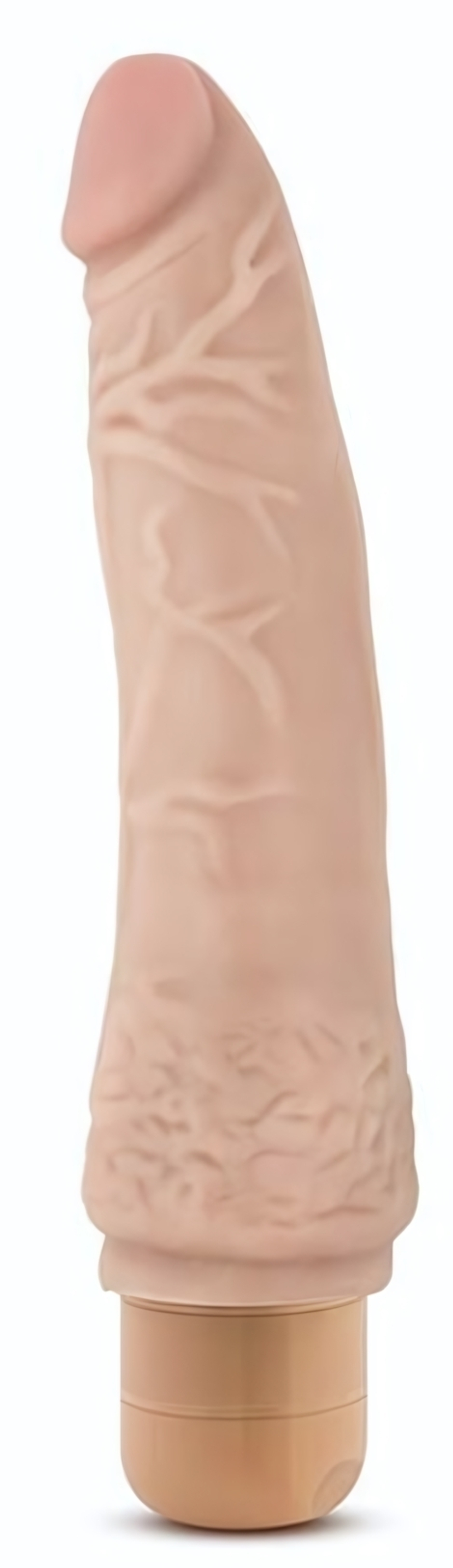 Телесный вибратор Cock Vibe 7 - 21,6 см. (Цвет: телесный)