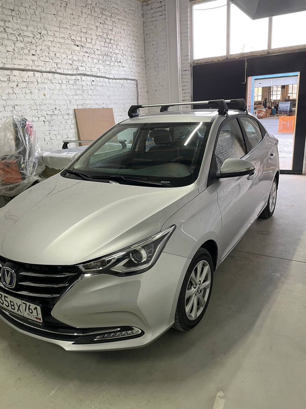 Багажник на крышу (адаптер) Changan Alsvin (2023-н.в.) за дверной проем ED20-029