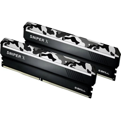 Модуль памяти DIMM DDR4 16Gb, 3200Mhz, 2x8Gb, G.Skill Sniper X (F4-3200C16D-16GSXWB)