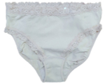 Набор из 2 трусиков-миди Fresh Cotton Lace (Размер: XXL) (Цвет: черный)