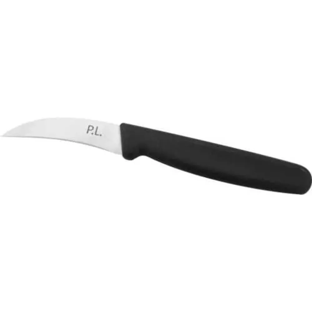 Нож для чистки овощей 7 см Коготь PRO-Line черная ручка P.L. Proff Cuisine