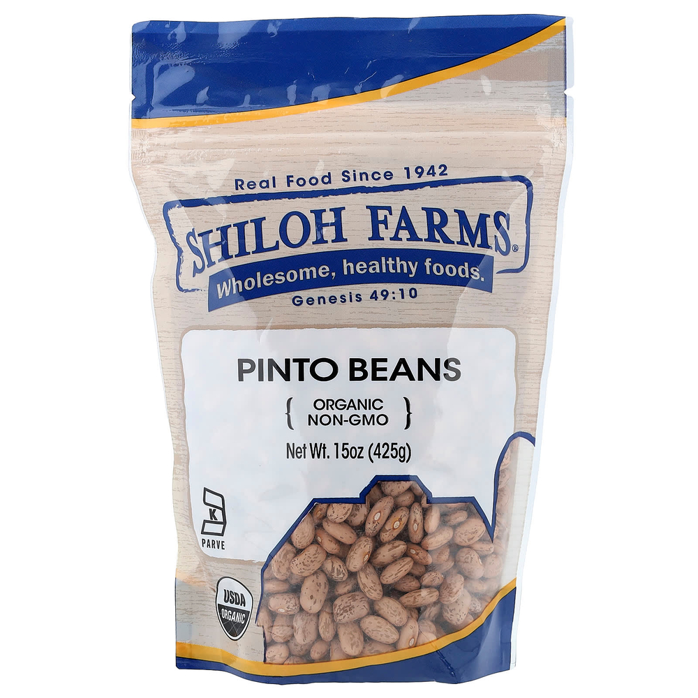 Shiloh Farms, органическая фасоль пинто, 425 г (15 унций)