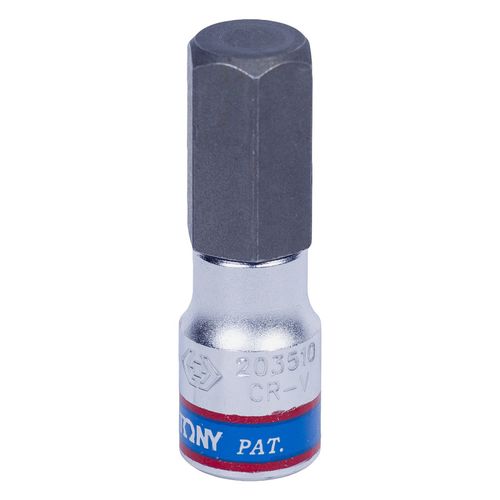 KING TONY (203510) Насадка (бита) торцевая 1/4", L = 37 мм, HEX, 10 мм