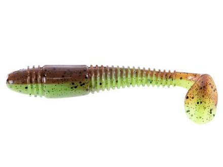 Виброхвост Lucky John TIOGA FAT 3.9in (100 мм), цвет Z15, 5 шт.