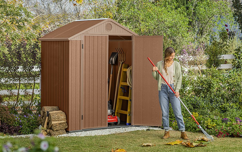 Пластиковый сарай Keter Darwin 6x4 brown