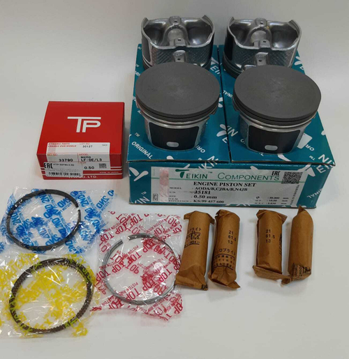 Поршни Teikin с кольцами TP +0.50 AODA (AODB) Duratec
