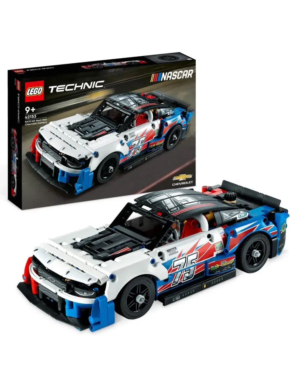 Лего Техник NASCAR Next Gen Chevrolet Camaro ZL1 42153