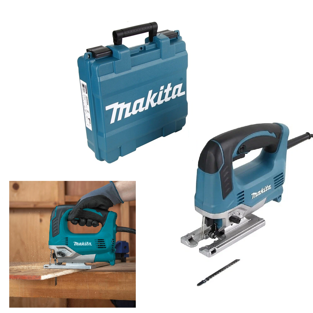 Электрический лобзик Makita 0,65 кВт с маятниковым ходом, в кейсе JV0600K