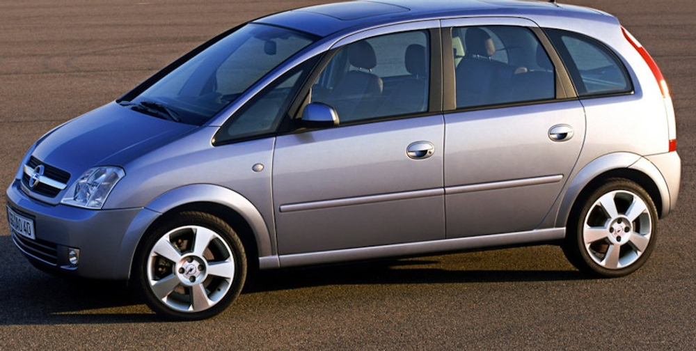 Порог правый Opel Meriva A 2003-2010 (1мм)