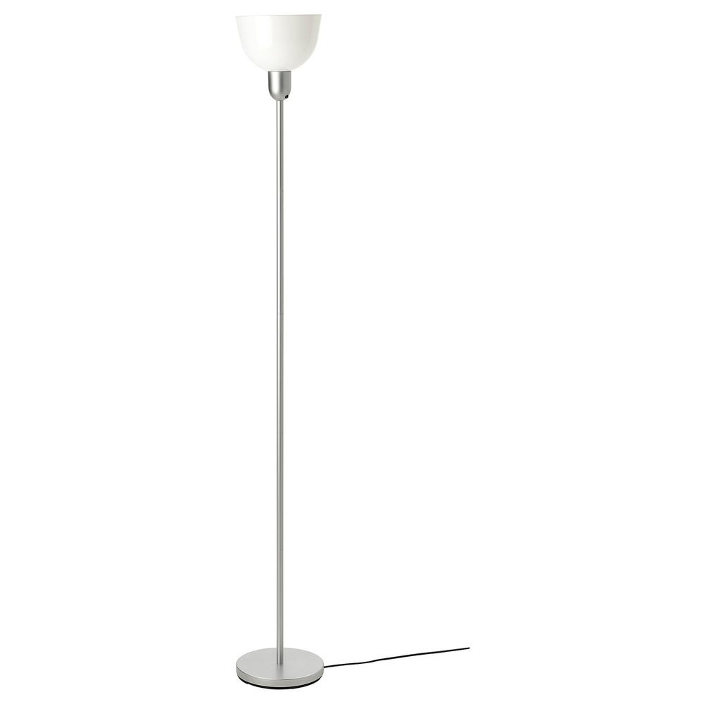 IKEA HEKTOGRAM  (ИКЕА ХЕКТОГРАМ)  -  Лампа напольная - серебристый/белый