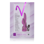Эксклюзивный хай-тек вибратор VANITY BY JOPEN VR12 - 23,5 см. (Цвет: фиолетовый)