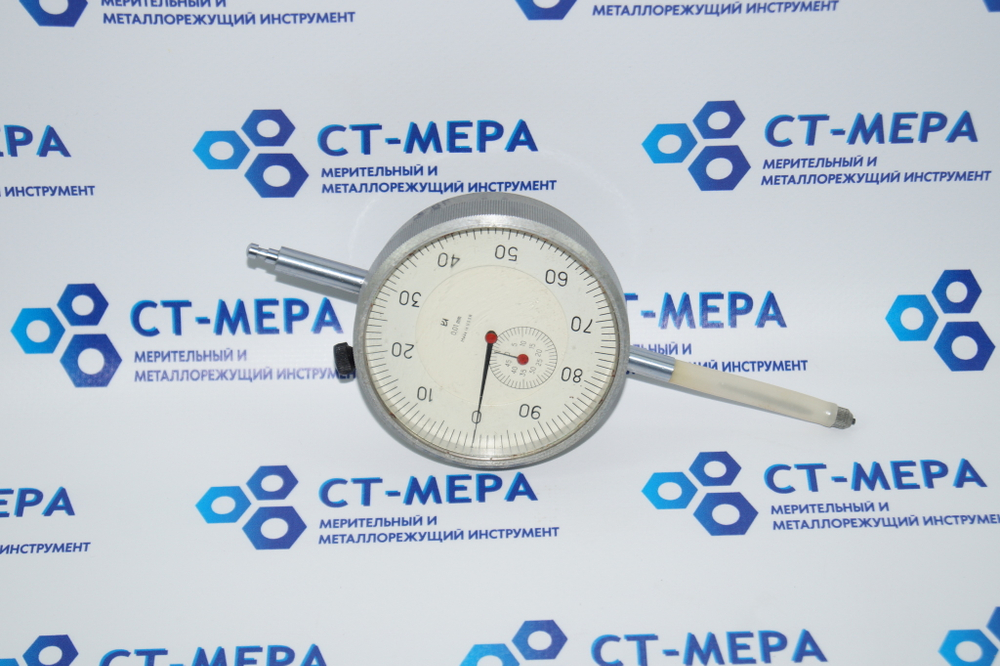 Индикатор ИЧ-50 (0-50) 0,01мм с ушком с хранения СССР