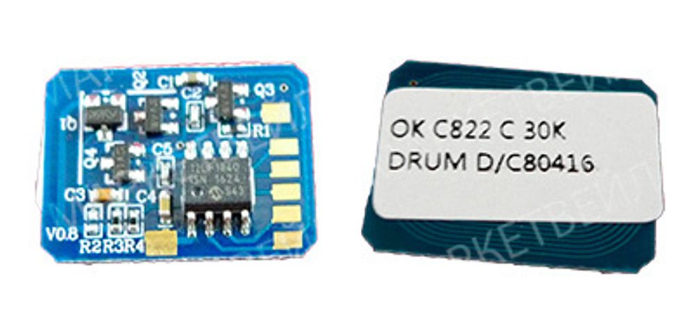 Чип ELP для фотобарабана OKI (44844407) C822/831/841 Cyan, 30K