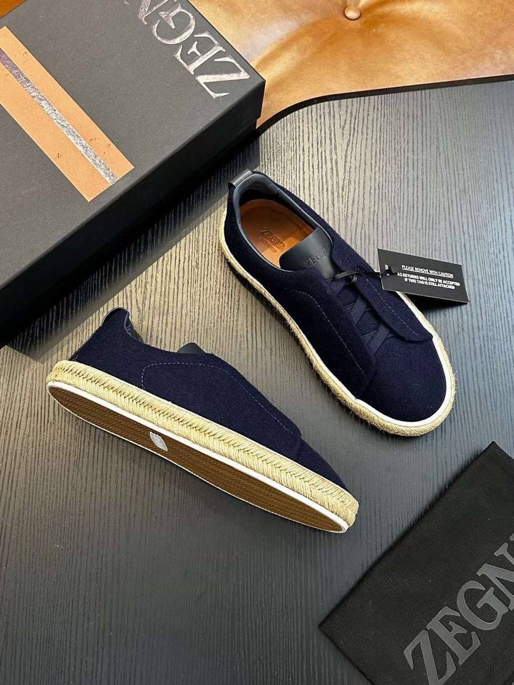 Кеды Ermenegildo Zegna