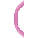 Розовый двусторонний фаллоимитатор DIP-DOUBLE INSIDE PLEASURE SILICONE - 30 см. (Цвет: розовый)