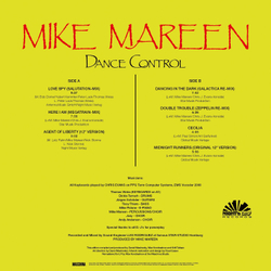 LP: Mike Mareen — «Dance Control» (1985/2024) [Limited Yellow Vinyl]