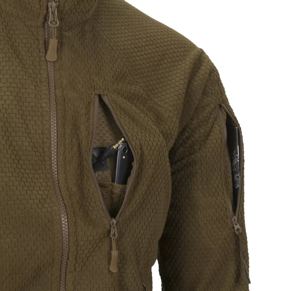 Кофта Helikon-Tex Alpha Tactical Jacket-Grid Fleece Navy Blue