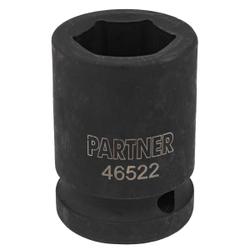 Головка ударная 22мм (6гр),3/4'' Partner PA-46522