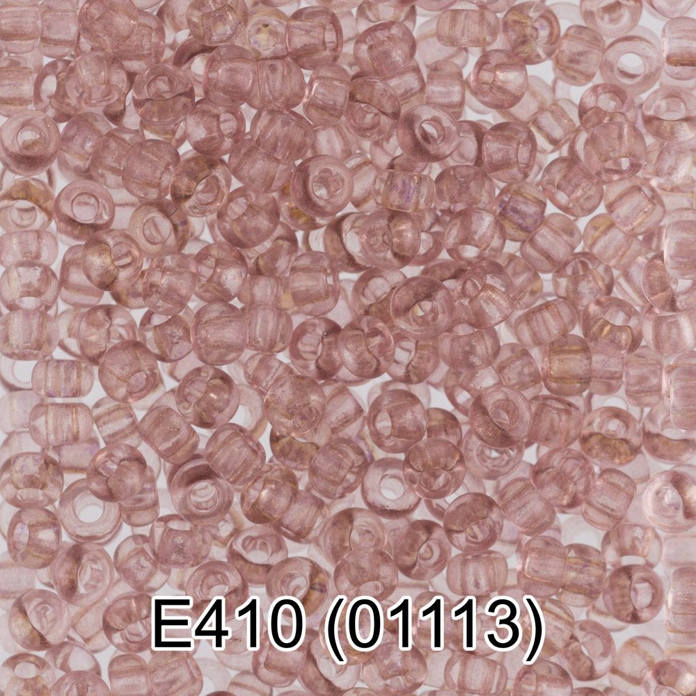 Бисер Gamma 10/0 (2.3 мм), 50 г (10х5 г), E410 св.песочный, 01113, круглый 5
