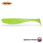 Силиконовая приманка "Minoga" COOPER 4,0"(4шт) 100мм, 6,1гр, цвет 024