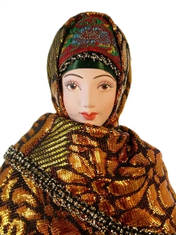 Кукла коллекционная московская Боярыня