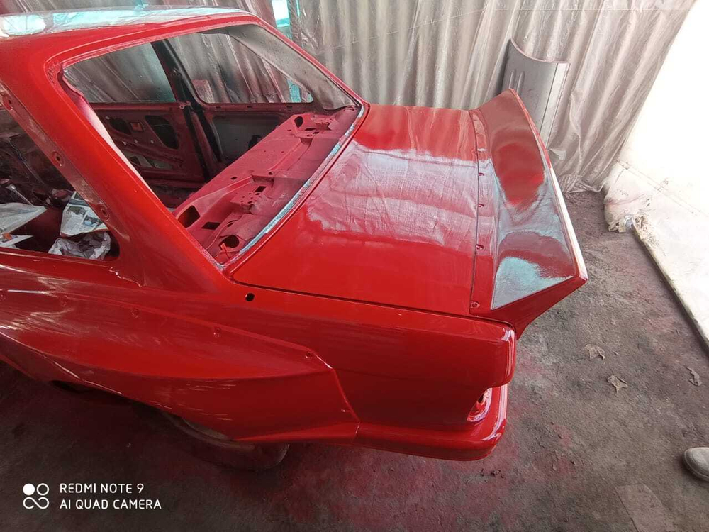 BMW E30 PANDEM (ROCKET BUNNY) Заднии накладки на бампер Mtech2 (Реплика "Стекловолокно")