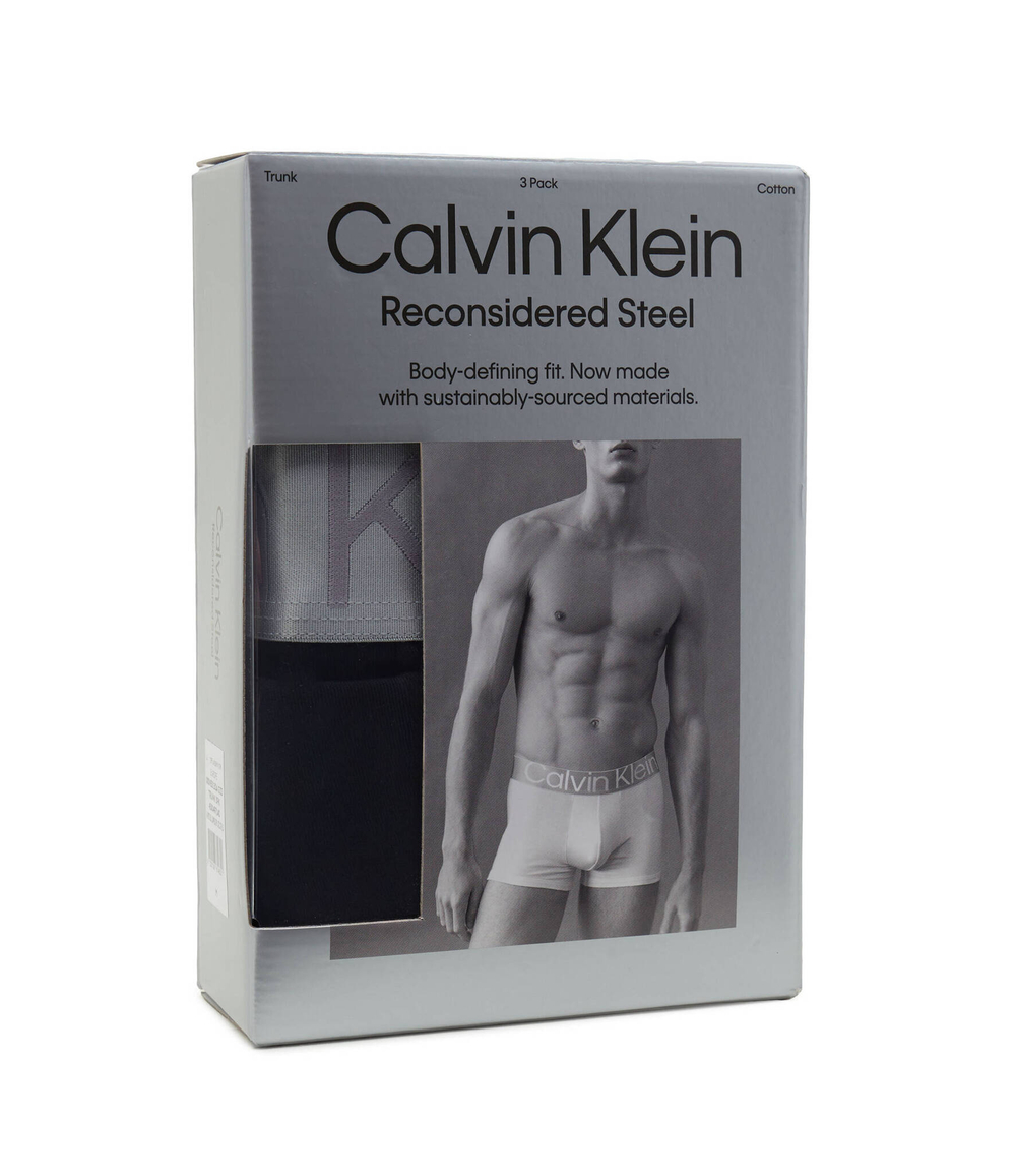 трусики-боксеры 3-pack Calvin Klein Underwear - черный(000NB3130A)