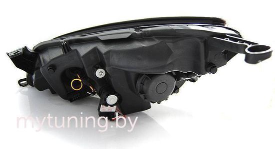 Передние фары TUBE LIGHT BLACK для Opel Astra J