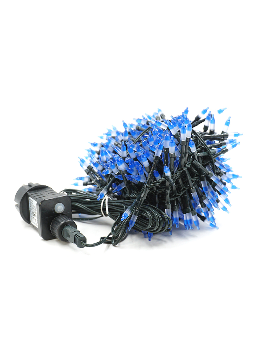 Гирлянда светодиодная с гол. наконеч."ФЕЙЕРВЕРК", 5 мм., 500 LED, хол. бел., 5м, 8 реж. MAG-G083-500