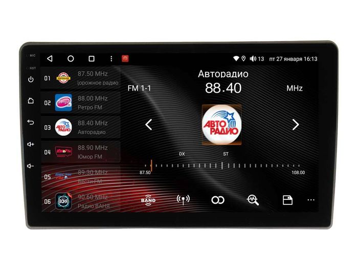 Магнитола для Volkswagen Touran 2003-2010 - Vaycar VA81U-08367 на Android 13, Быстрая, 4G SIM-слот