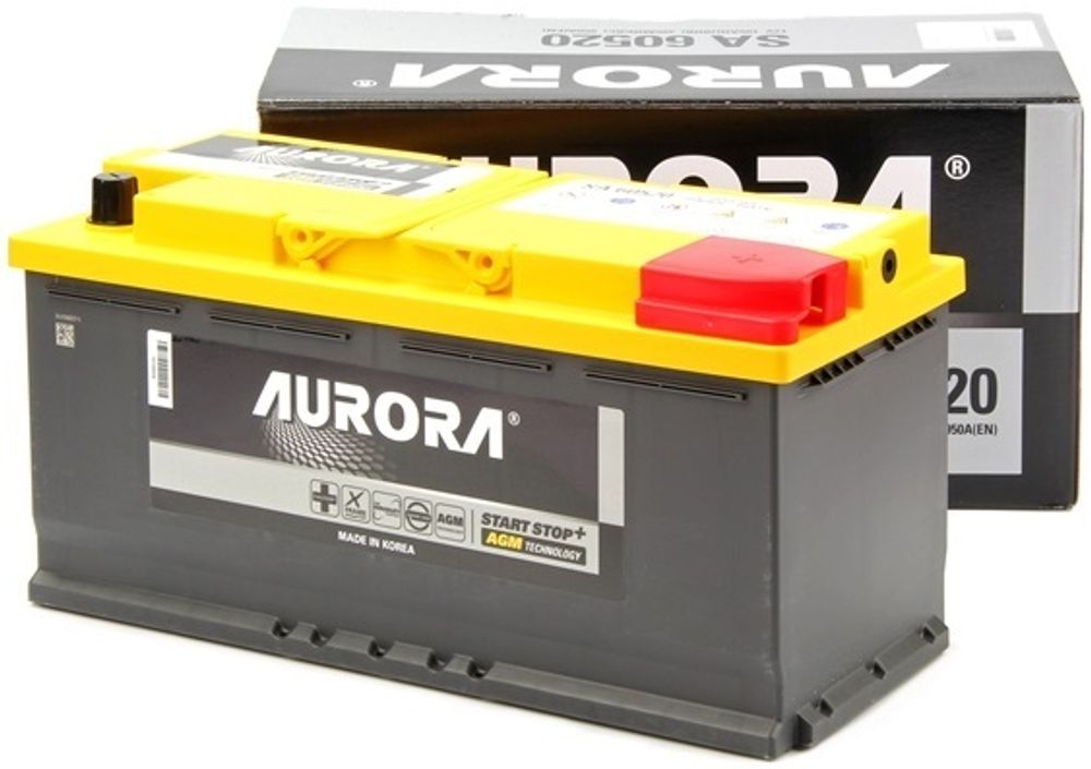 AURORA DIN AGM 6CT- 105 аккумулятор AURORA DIN AGM 6CT- 105 аккумулятор
