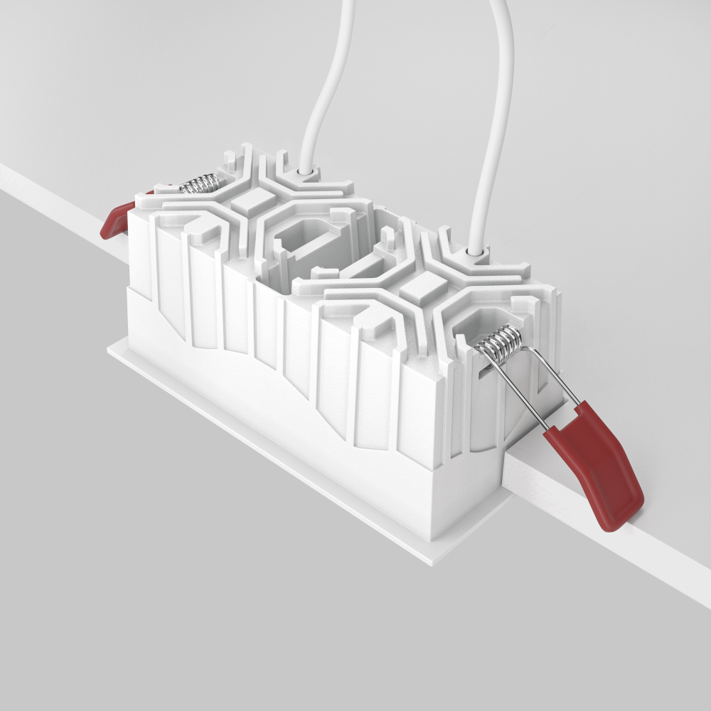Встраиваемый светодиодный светильник Maytoni Alfa LED DL043-02-10W3K-SQ-WB