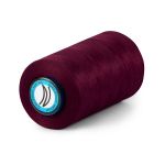 Нитки универсальные текстурированные Nitka U, 150D/1, 5000 м / 1 кат., 123 т.бордовый