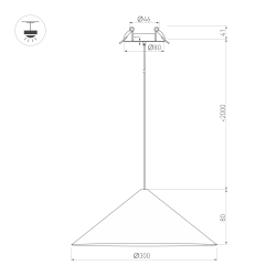 Светильник SP-MAKOTO-R300-10W Warm3000 (BK, 36 deg, 230V, TRIAC) (Arlight, IP20 Металл, 3 года) 057216