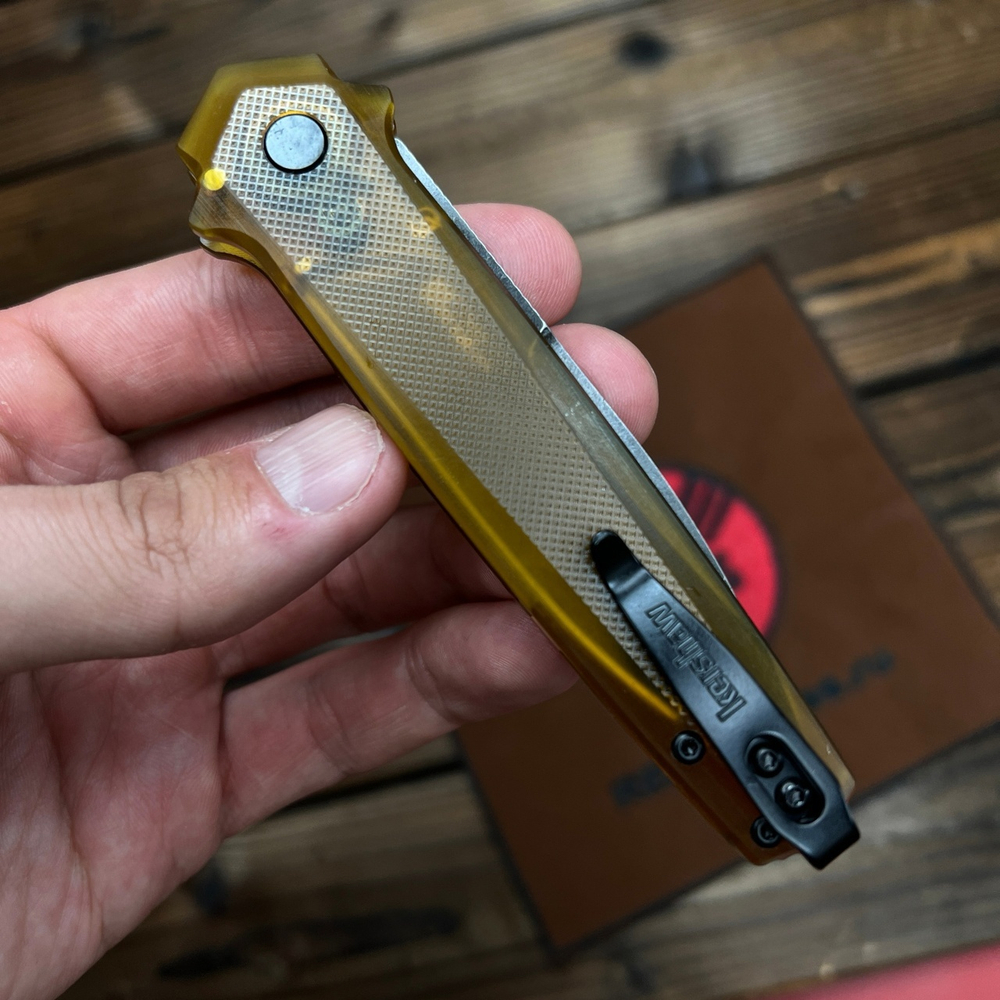 Нож Kershaw Launch 15 - рукоять ультем, клинок черный RK-489