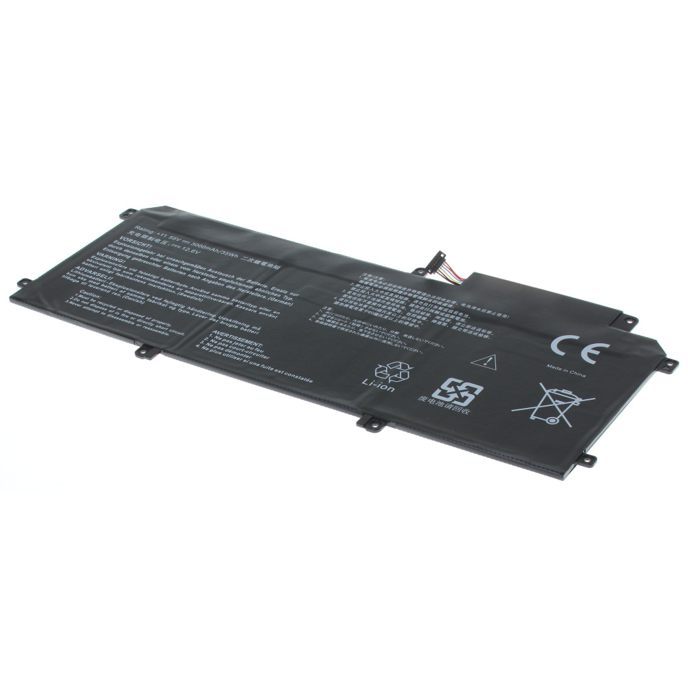 Аккумуляторная батарея AnyBatt 3000mAh для ноутбука Asus UX330CA ZenBook (C31N1610)