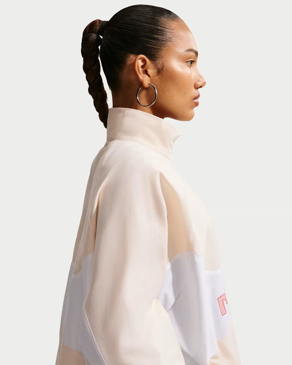 Nike Sportswear Женская куртка свободного кроя с четвертью молнии - NIKE