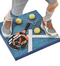 FO-85555 Статуэтка «Игрок в падел-теннис» (The Padel Player. Forchino)