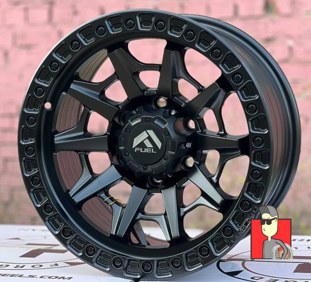 Комплект дисков Fuel Off-Road 17x8.5 et10 6x139.7