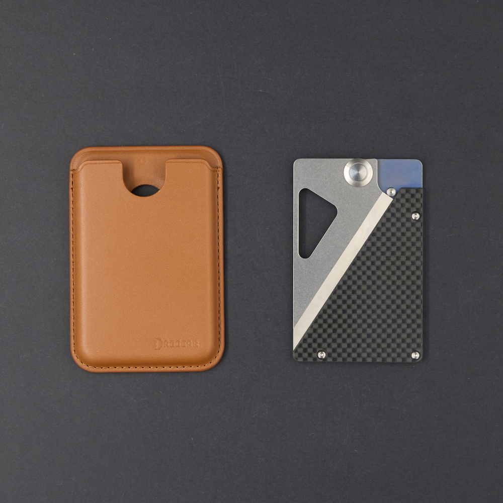 Нож-карта / Cardknife синий, сталь VG10